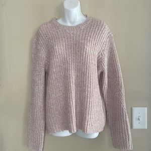 A.n.d eawy scoop neck sweater